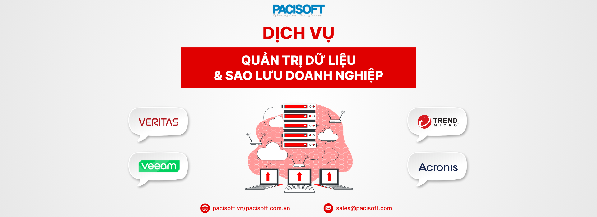 Dịch Vụ Quản Trị Dữ Liệu Và Sao Lưu Doanh Nghiệp