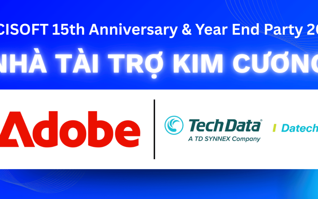 Giới thiệu Adobe: Nhà tài trợ kim cương đồng hành cùng sự kiện PACISOFT 15 Năm – Year End Party 2025