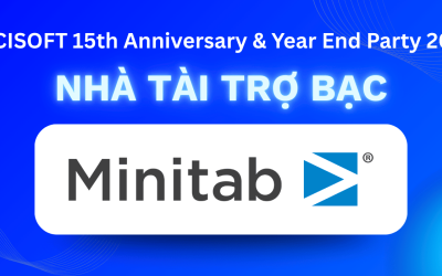 Giới thiệu Minitab: Nhà tài trợ bạc đồng hành cùng sự kiện PACISOFT 15 Năm – Year End Party 2025