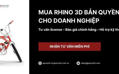 Mua Rhino 3D Bản Quyền Cho Doanh Nghiệp | Tư Vấn & Báo Giá PACISOFT