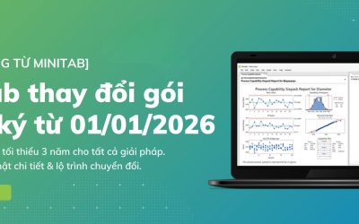 [MỚI] Minitab Thay Đổi Gói Đăng Ký Từ 01/01/2026 | Gói 3 Năm Chính Thức Áp Dụng