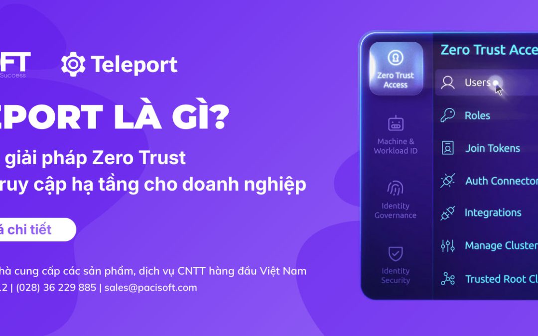 Teleport là gì? Giải pháp Zero Trust bảo mật truy cập hạ tầng cho doanh nghiệp