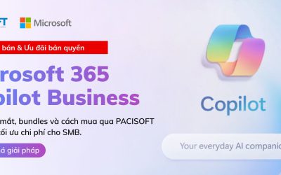 Giá bán Microsoft 365 Copilot Business & so sánh bundle | Ưu đãi “đậm” tại PACISOFT