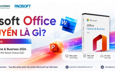 Microsoft Office bản quyền là gì? Giá bán tham khảo Office Home & Business 2024 All Lng APAC EM Retail Online ESD