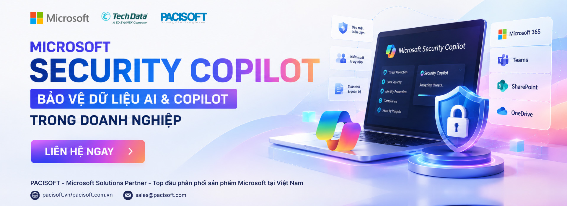 Microsoft Security Copilot – Bảo vệ dữ liệu AI Copilot trong doanh nghiệp Microsoft Security Copilot - Bảo vệ dữ liệu AI Copilot trong doanh nghiệp