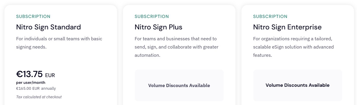nitro sign