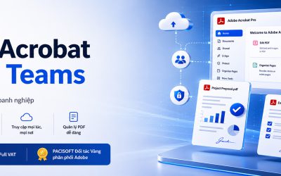 Bản quyền phần mềm Adobe Acrobat Pro for Teams – All Platforms Multi Asian Languages Subscription chính hãng Full VAT