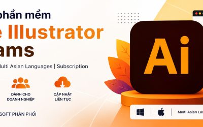 Bản quyền phần mềm Adobe Illustrator for Teams All Multiple Platforms Multi Asian Languages Subscription chính hãng Full VAT, PACISOFT phân phối