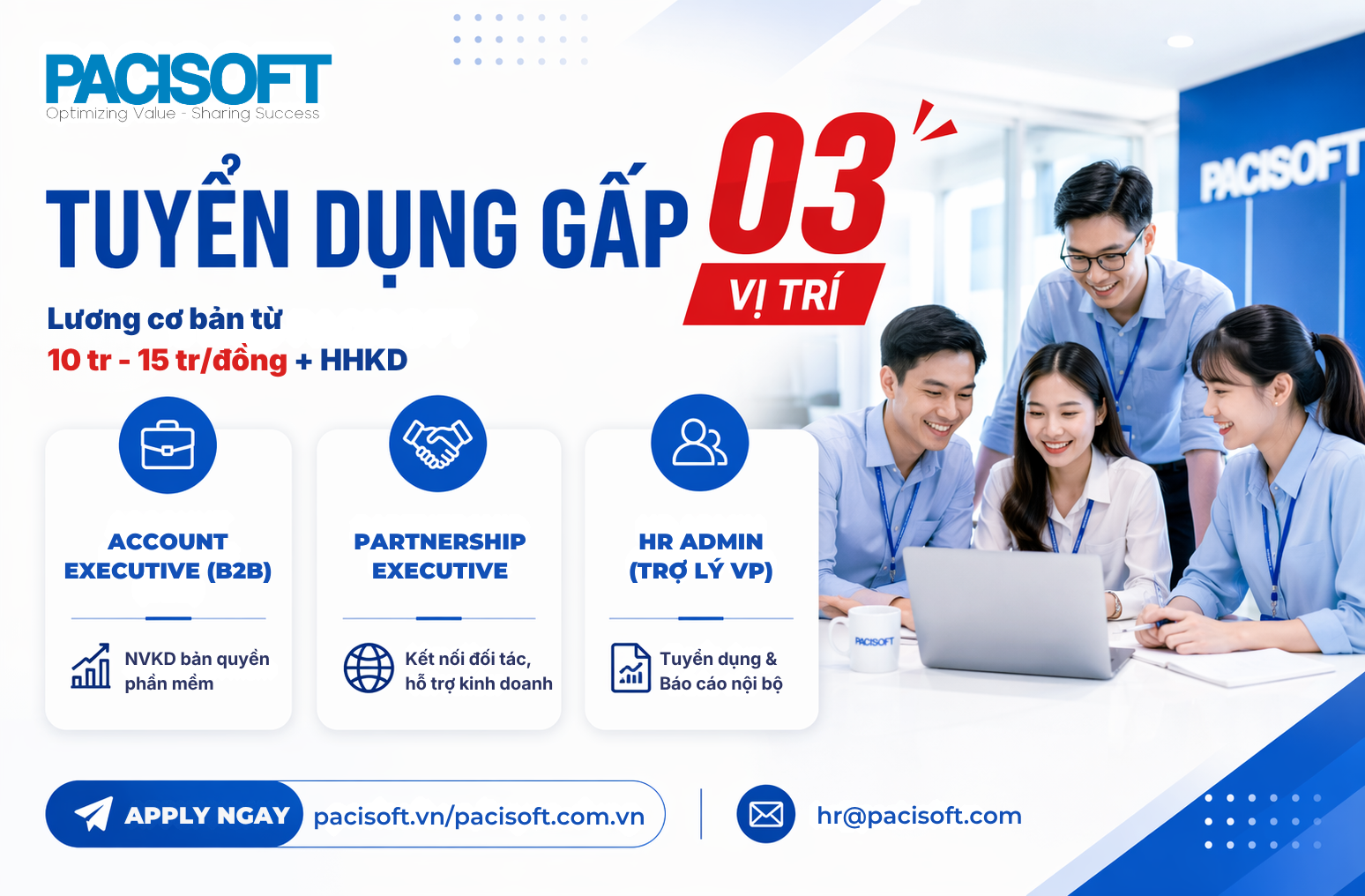 PACISFOT TUYỂN DỤNG 06.2026