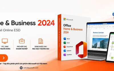 Phần mềm Office Home & Business 2024 All Lng APAC EM Retail Online ESD
