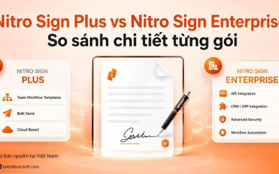 Nitro Sign Plus vs Nitro Sign Enterprise: So sánh chi tiết từng gói