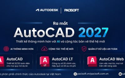 Ra mắt AutoCAD 2027 | Thiết kế thông minh hơn với AI và cộng tác bản vẽ thế hệ mới