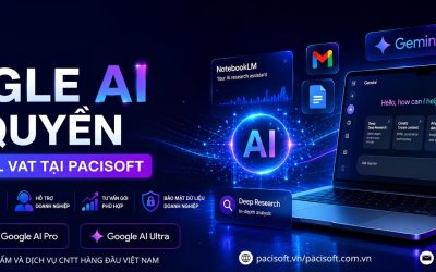 Tư vấn mua Google AI bản quyền | AI giá tốt, full VAT tại PACISOFT